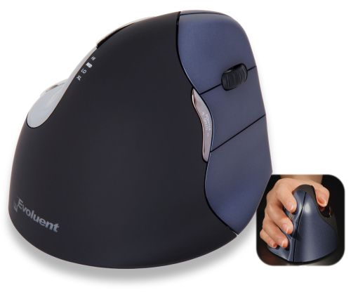 Ratón Ergonómico Inalámbrico - Evoluent VerticalMouse 4 Derecho Inalámbrico