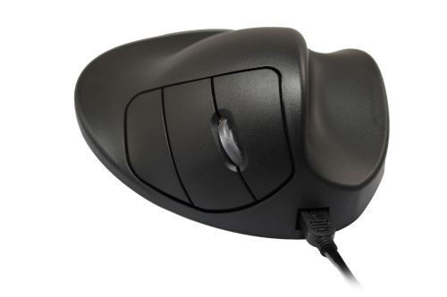 Ratones ergonómicos no verticales - Hippus HandshoeMouse Con cable/Inalámbrico Derecho/Izquierdo